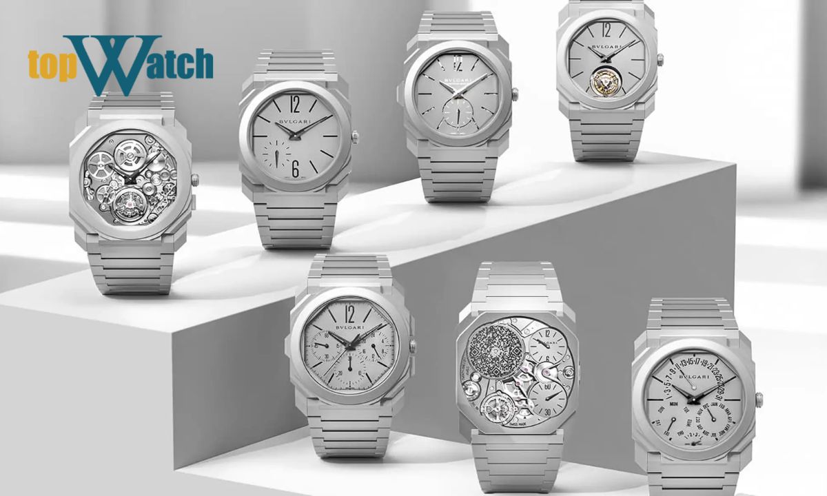 Bvlgari Octo kết hợp thiết kế hình học mạnh mẽ cùng kỹ thuật chế tác đồng hồ siêu mỏng