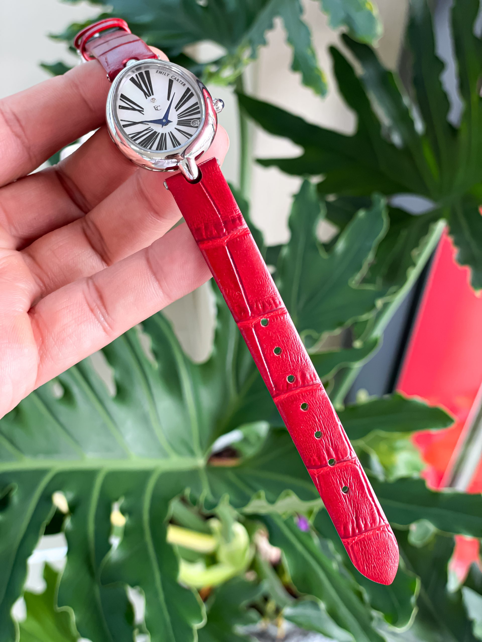 Đồng hồ Emily Carter Nữ ECO38QSS15CR Dây Da 28x22mm Đồng hồ Emily Carter Nữ ECO38QSS15CR Dây Da 28x22mm - Ảnh 4