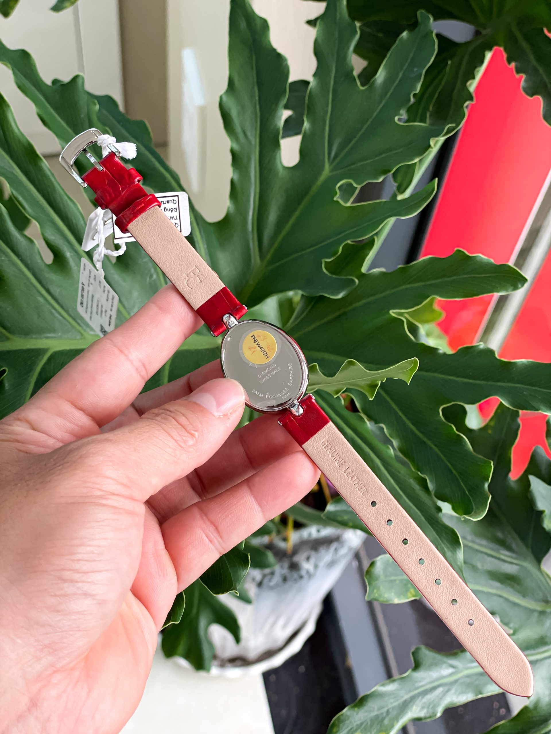Đồng hồ Emily Carter Nữ ECO38QSS15CR Dây Da 28x22mm Đồng hồ Emily Carter Nữ ECO38QSS15CR Dây Da 28x22mm - Ảnh 2