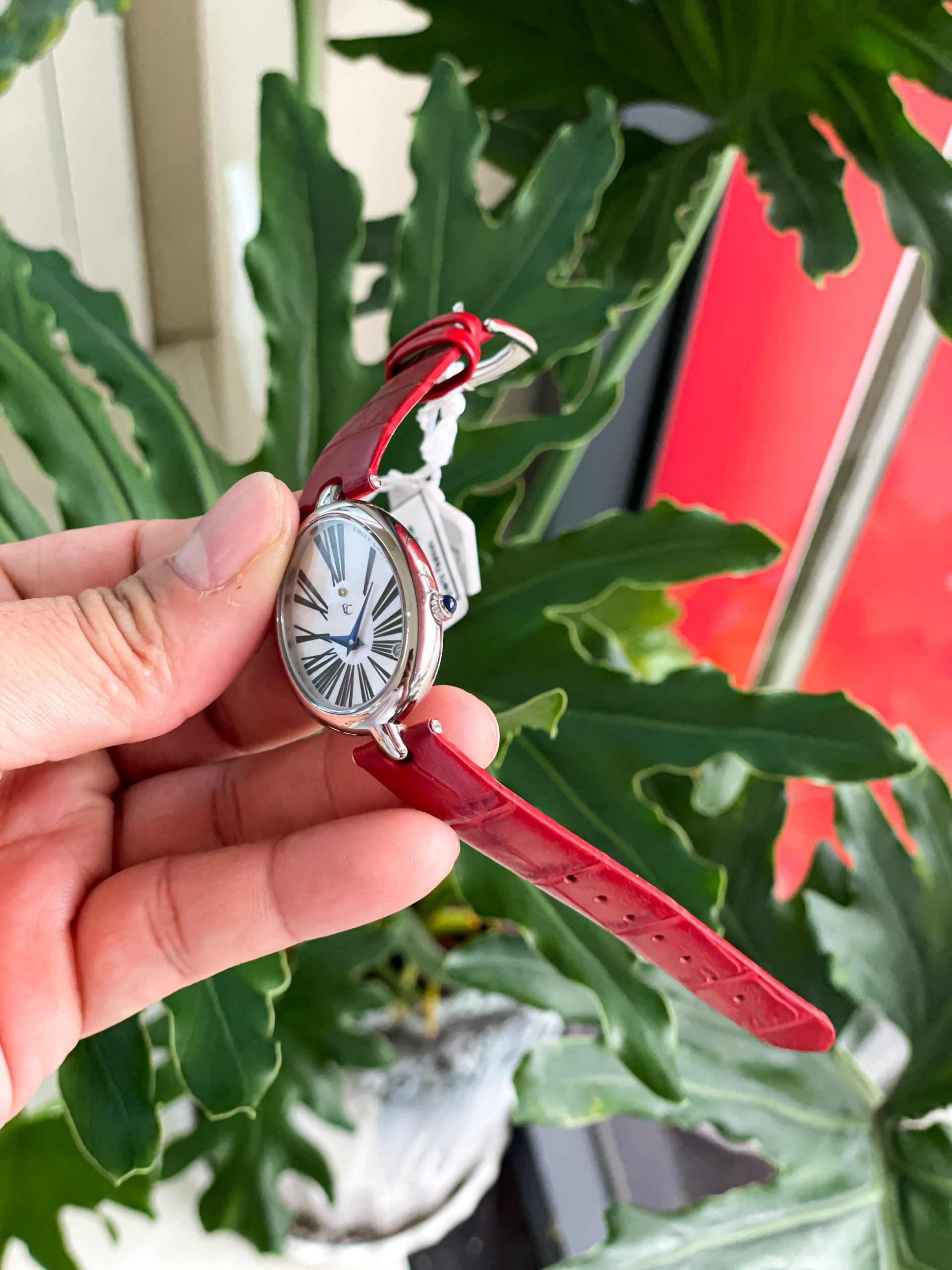 Đồng hồ Emily Carter Nữ ECO38QSS15CR Dây Da 28x22mm Đồng hồ Emily Carter Nữ ECO38QSS15CR Dây Da 28x22mm - Ảnh 5