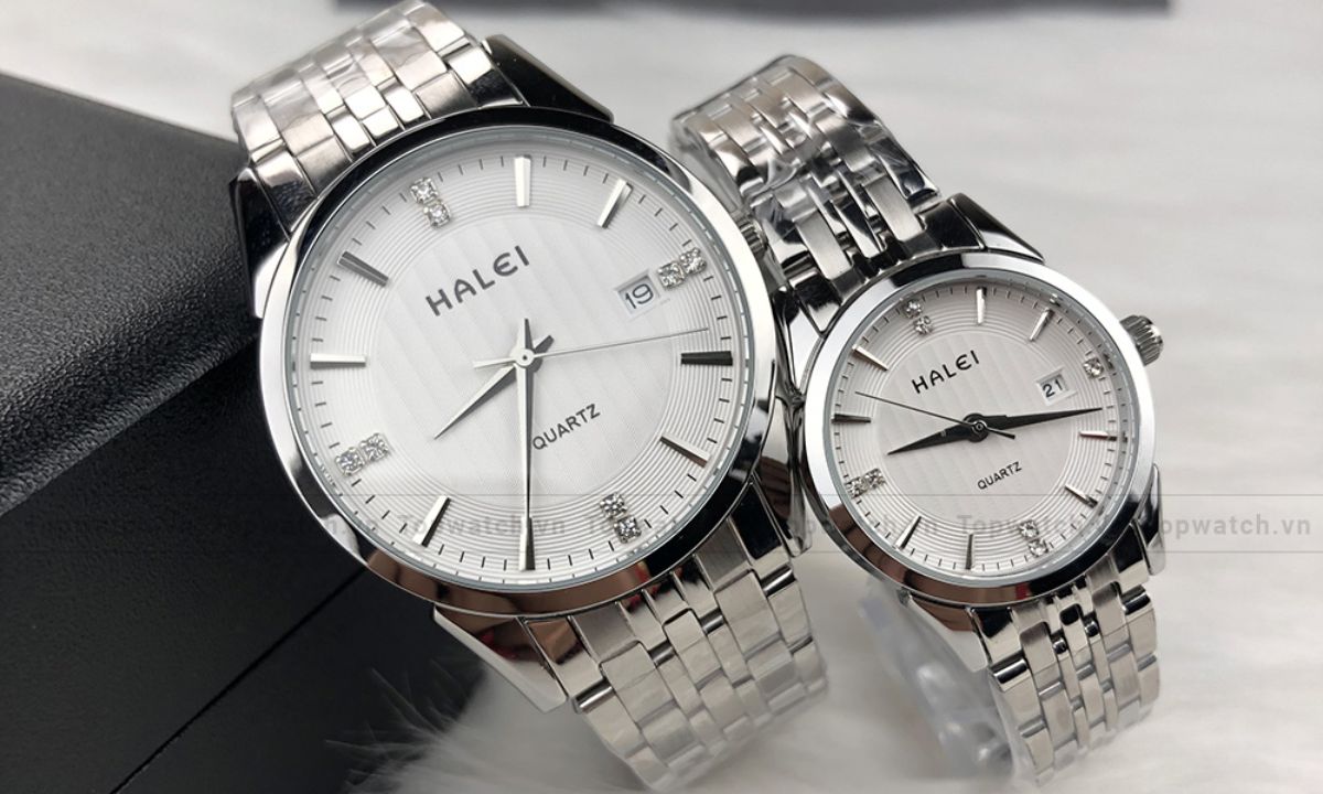 Đồng hồ Halei sở hữu thiết kế bắt mắt, phù hợp với phong cách trẻ trung và hiện đại