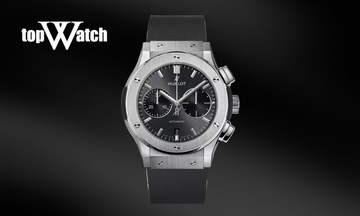 Top 11 mẫu đồng hồ Hublot màu xám đa dạng phong cách và mức giá Đồng hồ Hublot Classic Fusion Racing Grey Chronograph Titanium 45mm 521.NX.7071.RX