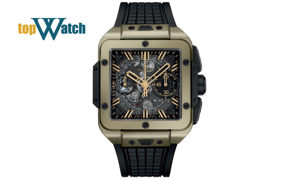 Đồng hồ Hublot Square Bang Unico Magic Gold 821.MX.0130.RX