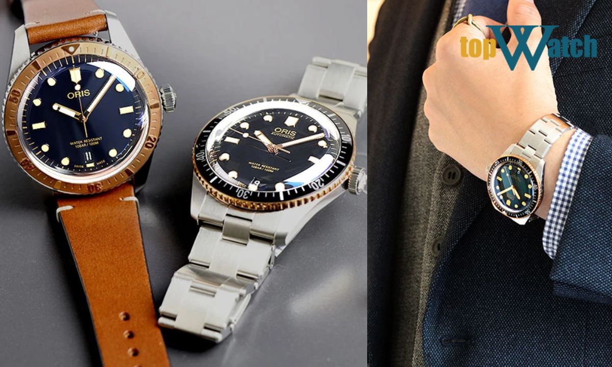 Khám phá cùng TopWatch đồng hồ Oris của nước nào? Đồng hồ lặn đầu tiên của Oris ra mắt năm 1965