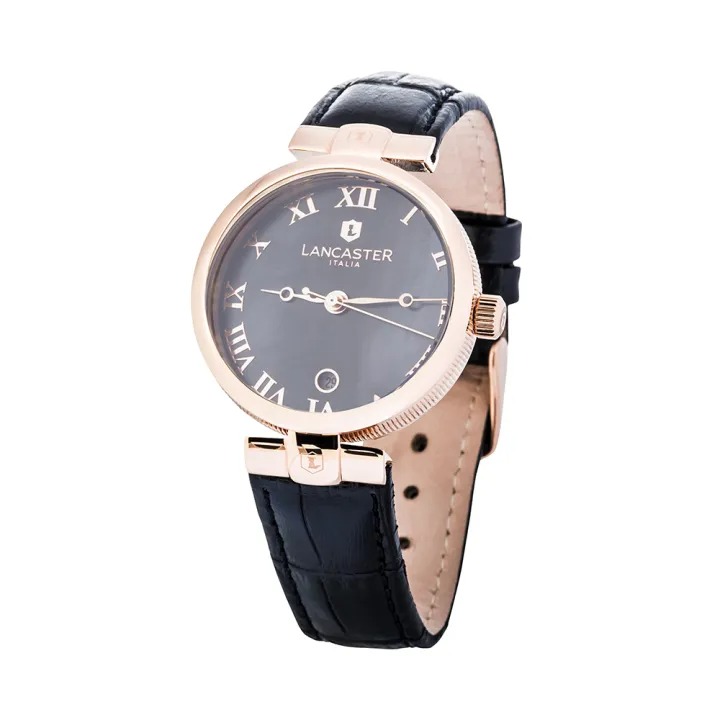 Đồng hồ Lancaster Nữ OLA0678L/RG/NR/NR Dây Da 36mm Đồng hồ Lancaster Nữ OLA0678L/RG/NR/NR Dây Da 36mm - Ảnh 3