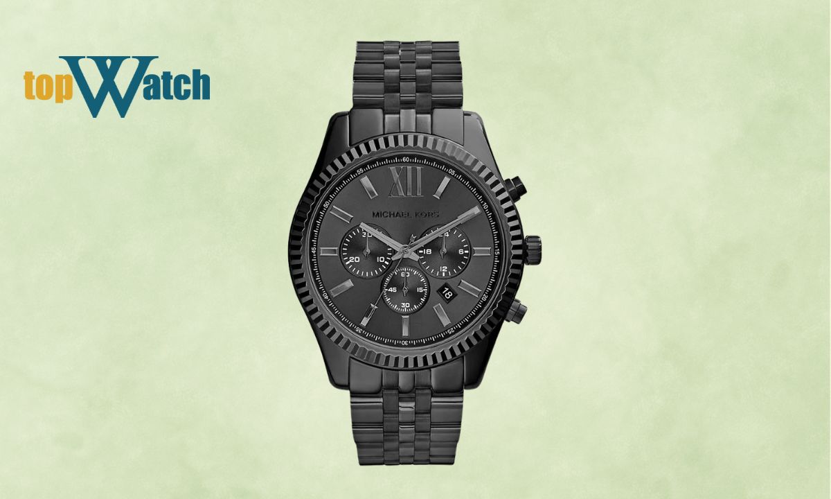 Đồng hồ Michael Kors của nước nào? Nguồn gốc thương hiệu MK Đồng hồ Michael Kors MK8591 Lexington Black