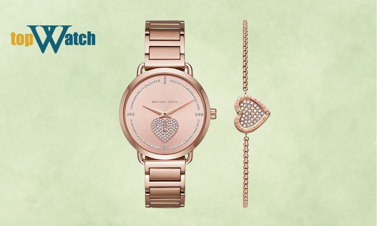 Đồng hồ Michael Kors của nước nào? Nguồn gốc thương hiệu MK Đồng hồ Michael Kors MK3827 Portia Pavé