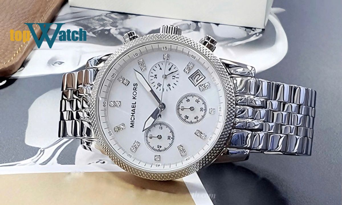 Đồng hồ Michael Kors của nước nào? Nguồn gốc thương hiệu MK Đồng hồ Michael Kors MK4807 Sage Silver Tone