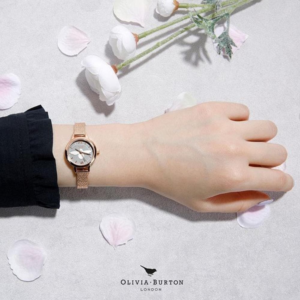 Đồng hồ Olivia Burton Nữ OB16MC54 Dây Mesh 23mm Đồng hồ Olivia Burton Nữ OB16MC54 Dây Mesh 23mm - Ảnh 5