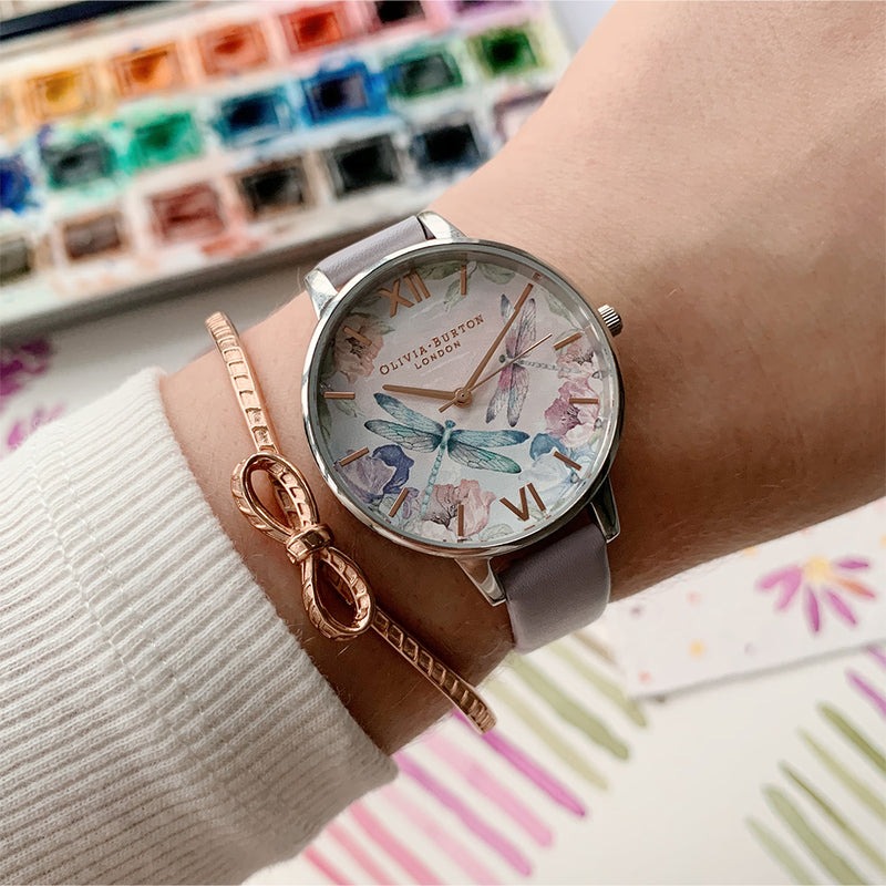 Đồng hồ Olivia Burton Nữ OB16PP78 Dây Da 34mm Đồng hồ Olivia Burton Nữ OB16PP78 Dây Da 34mm - Ảnh 4