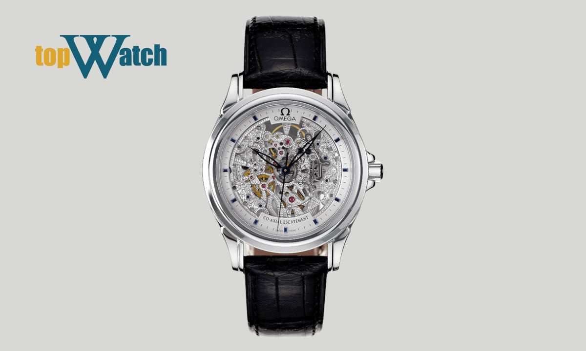 Khám phá 12 mẫu đồng hồ cơ lộ máy Omega ấn tượng, độc đáo, giá trị cao Đồng hồ Omega Specialities CK Skeleton ref. 5942.30.31