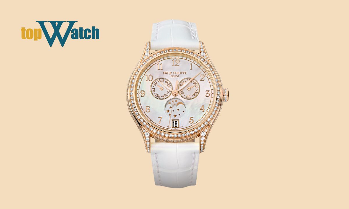 Khám phá 11 mẫu đồng hồ Patek Philippe nữ đắt nhất, sang trọng và cao cấp Đồng hồ Patek Philippe Nữ Complications Annual Calendar 4948R-001