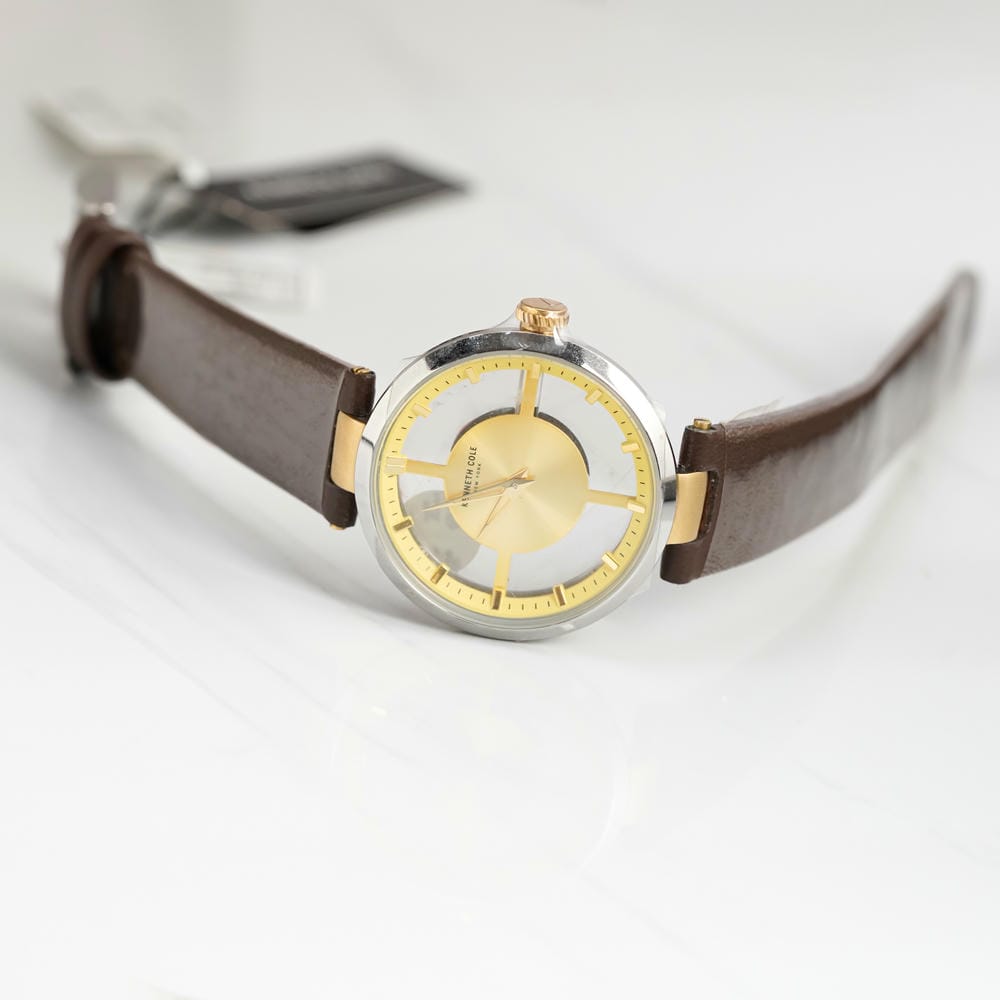 Đồng hồ Kenneth Cole Nữ 10022539A Dây Da 36mm Đồng hồ Kenneth Cole Nữ 10022539A Dây Da 36mm - Ảnh 2