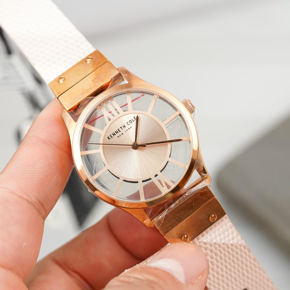Đồng hồ Kenneth Cole Nữ KCWLA2219603 Dây Da 36mm Đồng hồ Kenneth Cole Nữ KCWLA2219603 Dây Da 36mm - Ảnh 6