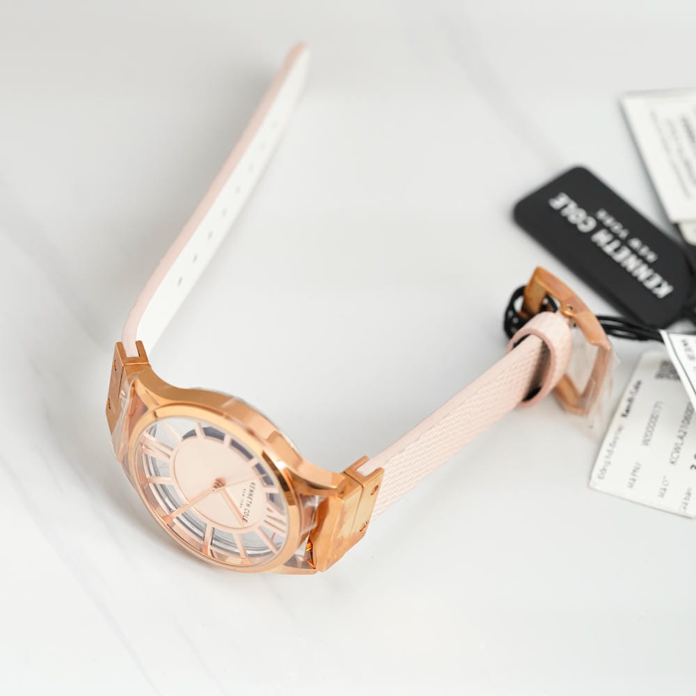 Đồng hồ Kenneth Cole Nữ KCWLA2219603 Dây Da 36mm Đồng hồ Kenneth Cole Nữ KCWLA2219603 Dây Da 36mm - Ảnh 5