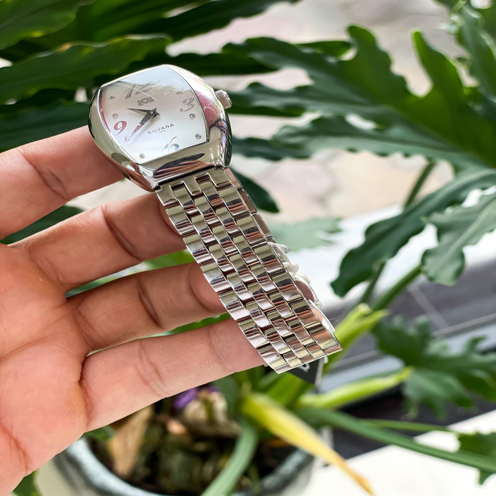 Đồng hồ Silvana Nữ ST28QSS31S Dây Thép Không Gỉ 39x28mm Đồng hồ Silvana Nữ ST28QSS31S Dây Thép Không Gỉ 39x28mm - Ảnh 5