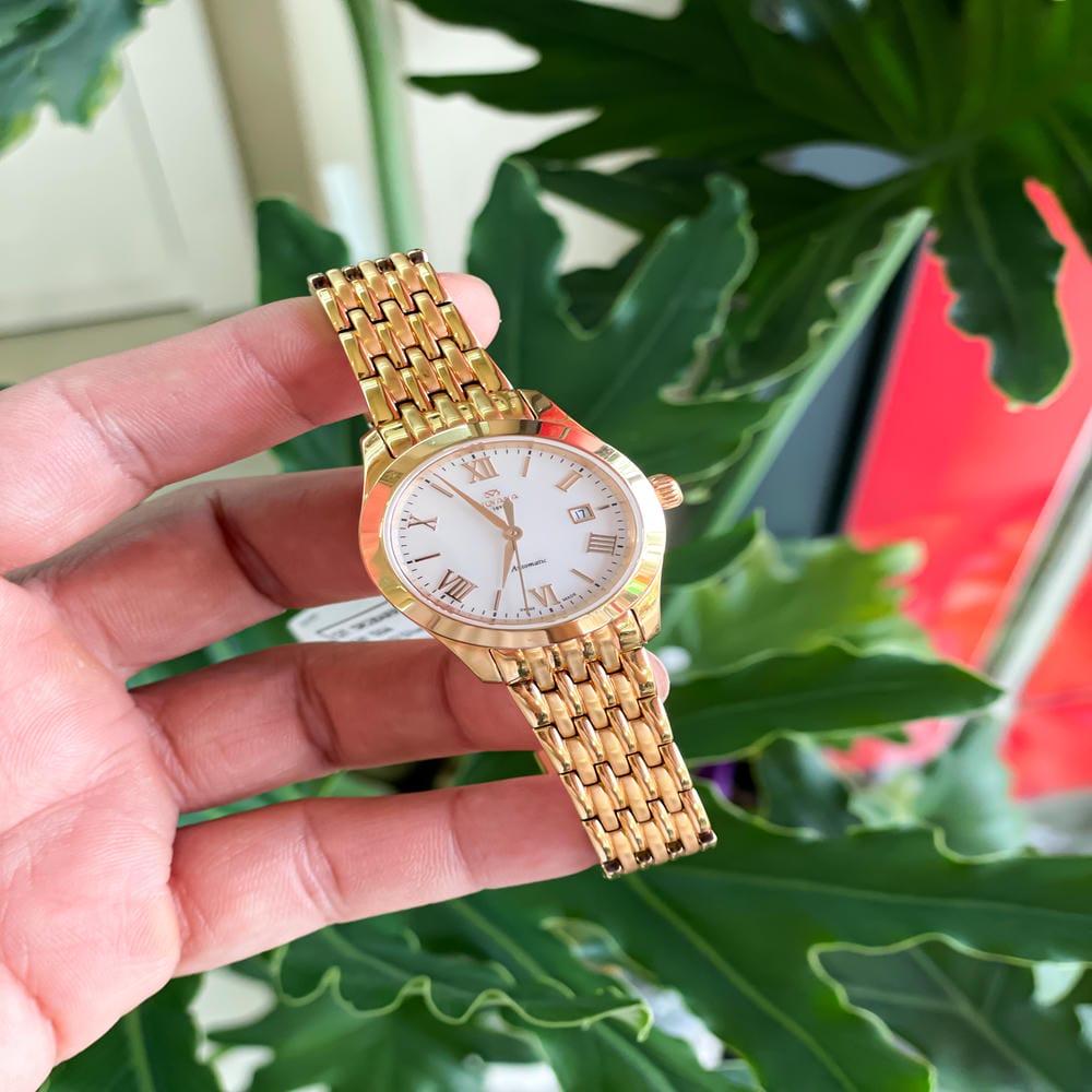 Đồng hồ Silvana Nữ SR28ARR15R Dây Thép Không Gỉ Mạ Vàng 28mm Đồng hồ Silvana Nữ SR28ARR15R Dây Thép Không Gỉ Mạ Vàng 28mm - Ảnh 6