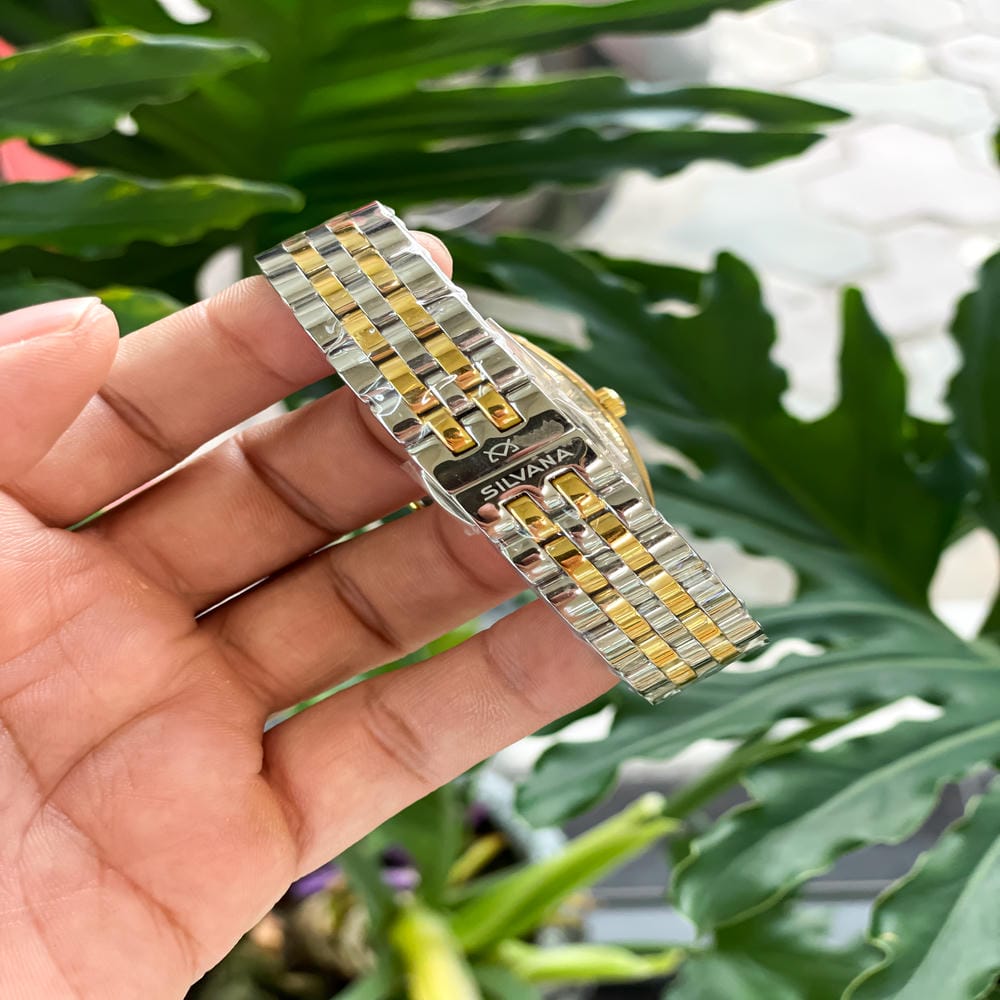 Đồng hồ Silvana Nữ ST28QYY2JB Dây Thép Không Gỉ 39x28mm Đồng hồ Silvana Nữ ST28QYY2JB Dây Thép Không Gỉ 39x28mm - Ảnh 4
