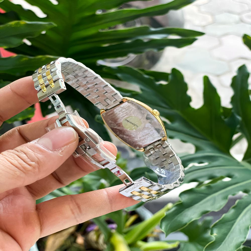 Đồng hồ Silvana Nữ ST28QYY2JB Dây Thép Không Gỉ 39x28mm Đồng hồ Silvana Nữ ST28QYY2JB Dây Thép Không Gỉ 39x28mm - Ảnh 3