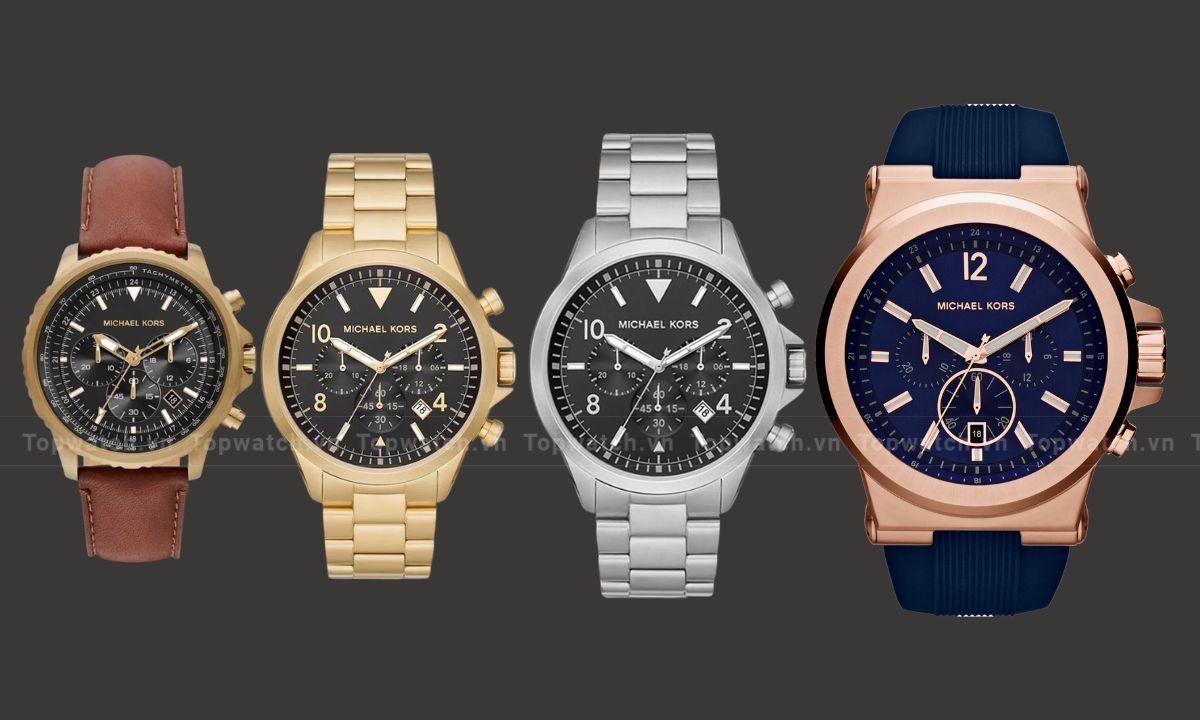 Đồng hồ Michael Kors của nước nào? Nguồn gốc thương hiệu MK Đồng hồ Michael Kors sở hữu đa dạng vỏ và dây đồng hồ khác nhau