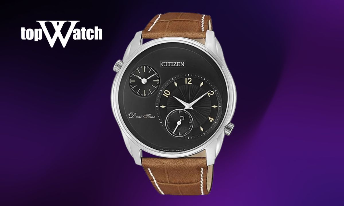 Đồng hồ Citizen AO3030-08E nam mặt số đen
