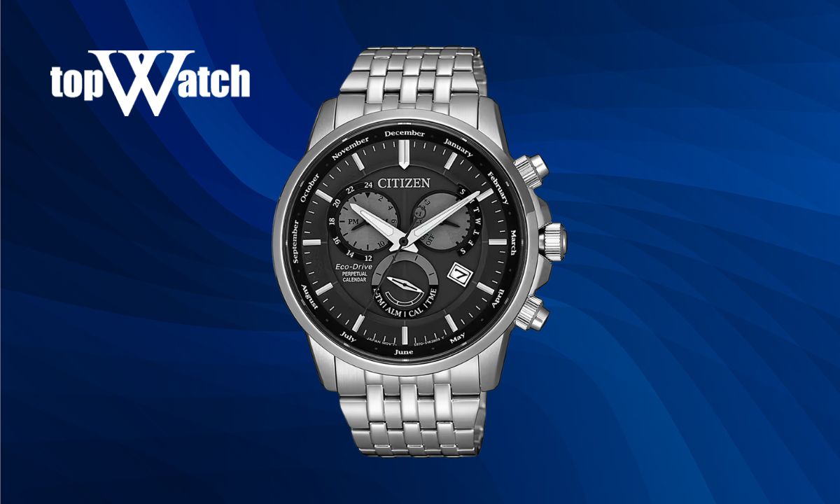 Top 11 đồng hồ Citizen Eco-Drive nam cao cấp, thiết kế ấn tượng Đồng hồ Citizen BL8150-86H nam Eco-Drive chronograph
