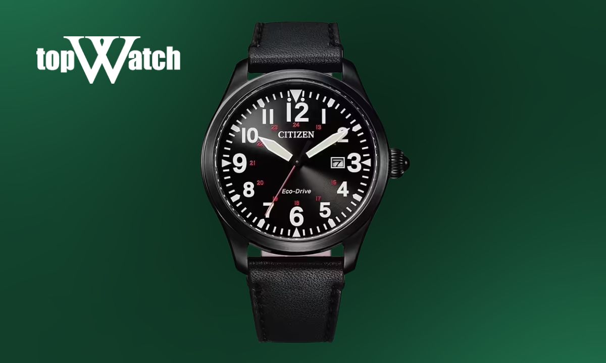 Đồng hồ Citizen BM6835-23E dây da đen