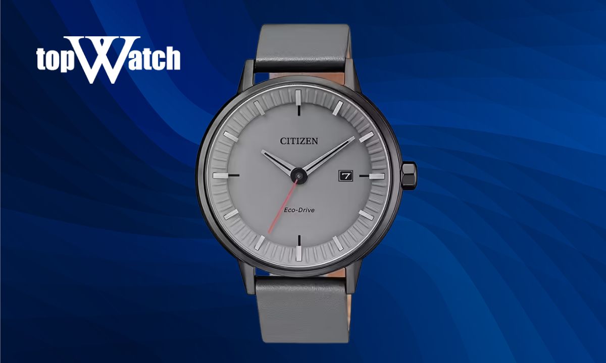 Top 11 đồng hồ Citizen Eco-Drive nam cao cấp, thiết kế ấn tượng Đồng hồ Citizen Eco-Drive nam BM7375-18H dây da