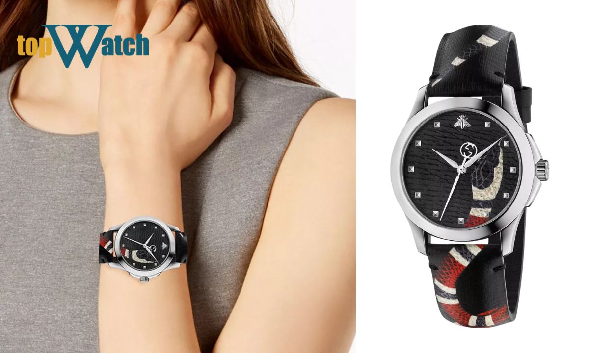Đồng hồ Gucci YA1264007 Le Marché des Merveilles Snake 38mm