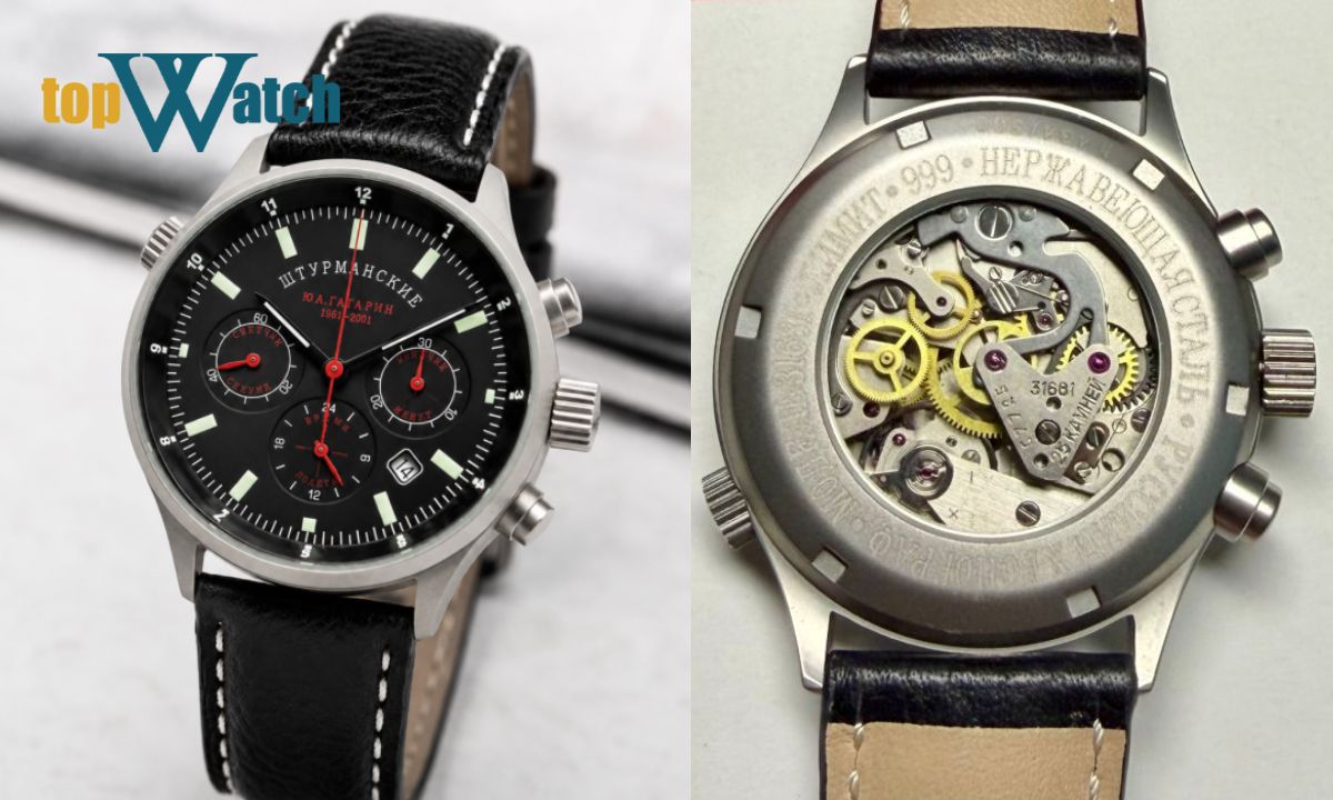 Đồng hồ Sturmanskie Gagarin Chronograph – Poljot Caliber 31681