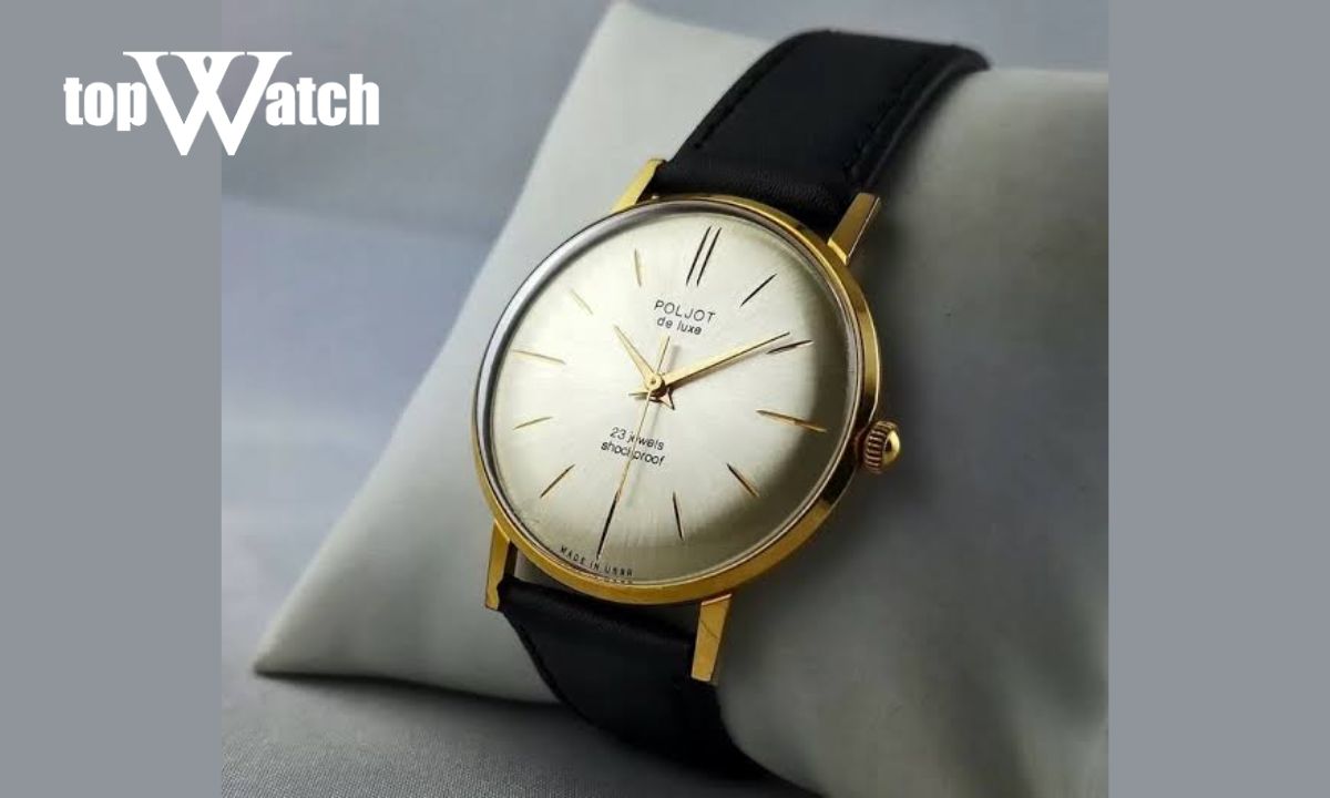 Đồng hồ cổ Polot De Luxe 23 Jewels được sản xuất khoảng thập niên 1960-1970