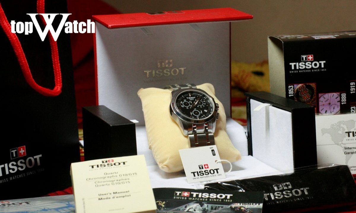 Hộp, tài liệu và phụ kiện đồng hồ Tissot được làm giả tràn lan trên thị 