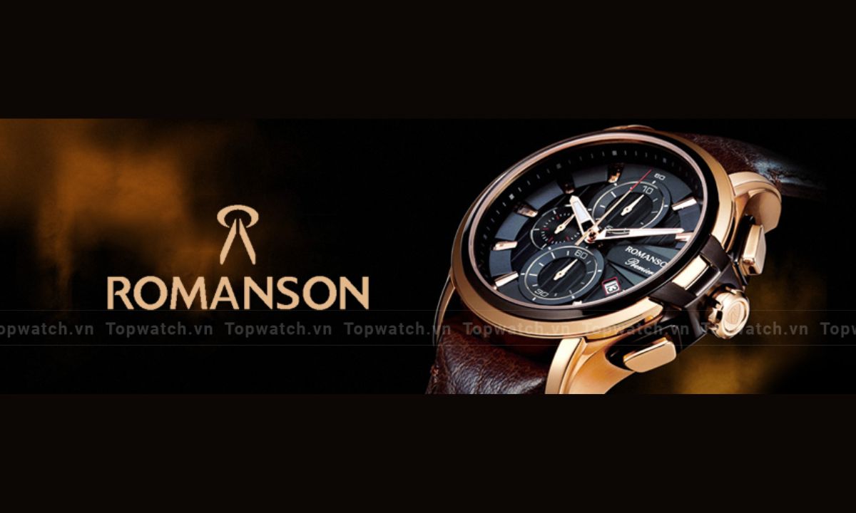 Đồng hồ Romanson của nước nào? Đánh giá chi tiết Logo đặc trưng trên đồng hồ Romanson