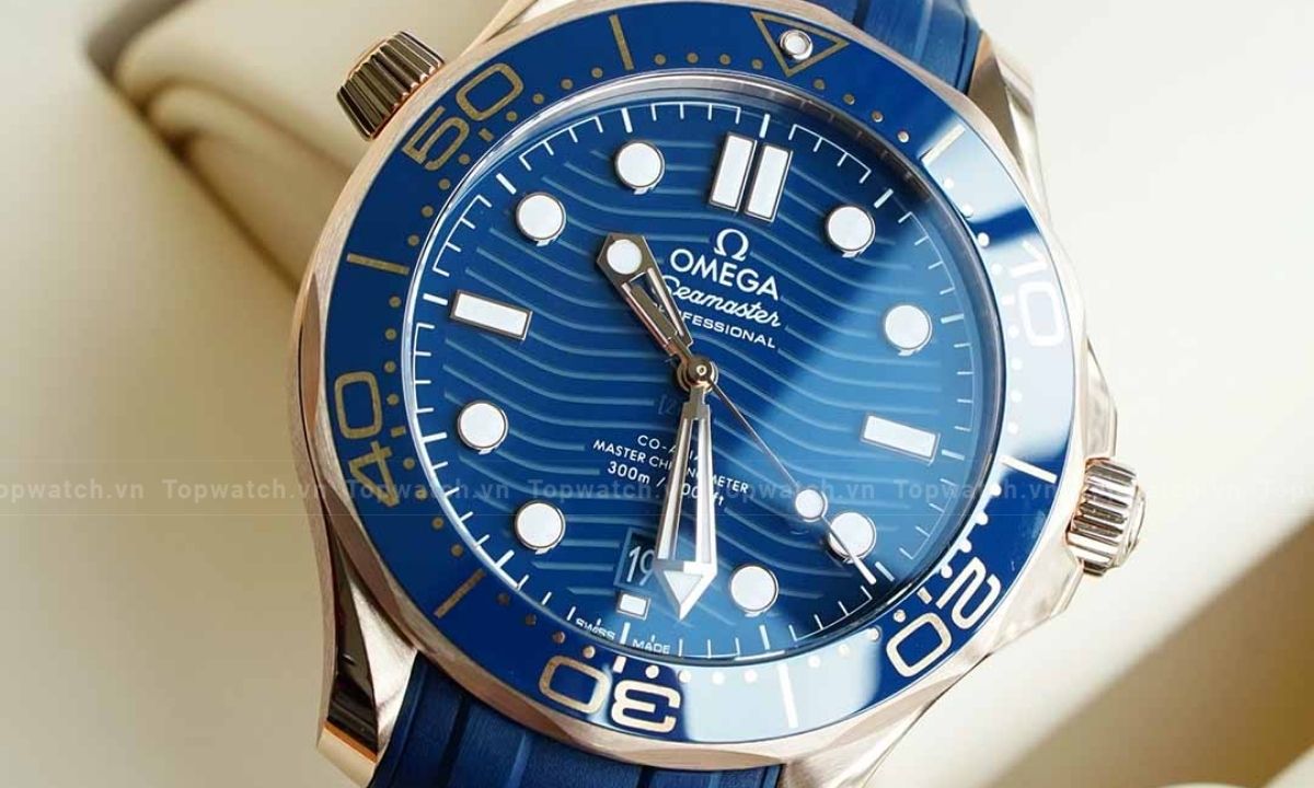 Mặt số Omega chính hãng có độ hoàn thiện cao và bố cục cân đối