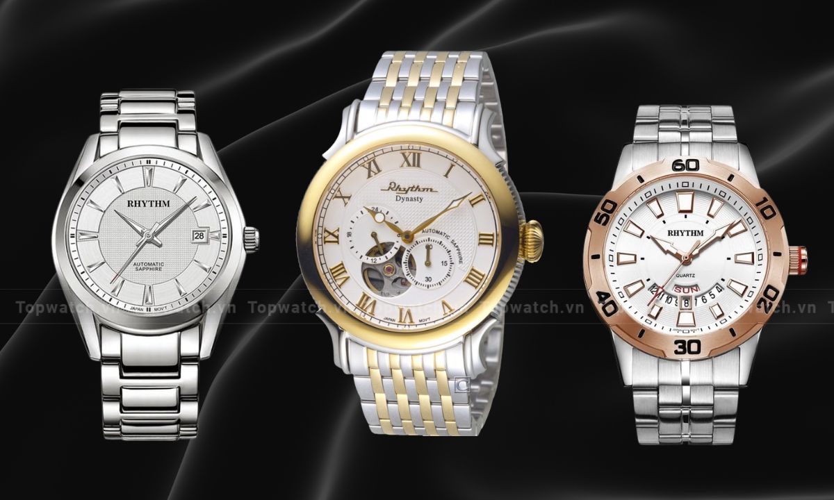 Đồng hồ Rhythm của nước nào? Chất lượng tốt không? Đồng hồ Rhythm sở hữu thiết kế đa dạng, từ phong cách cổ điển đến hiện đại