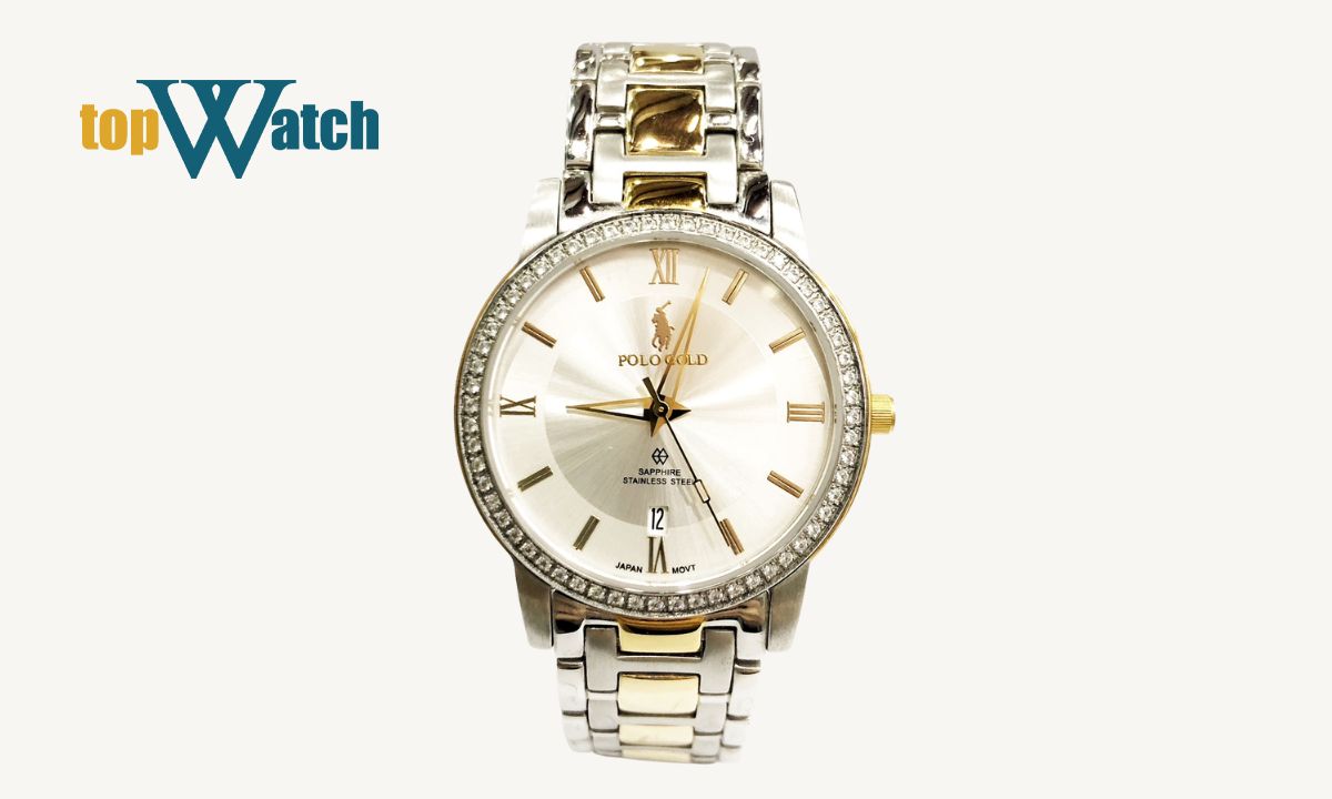 Đồng hồ Polo Gold máy pin