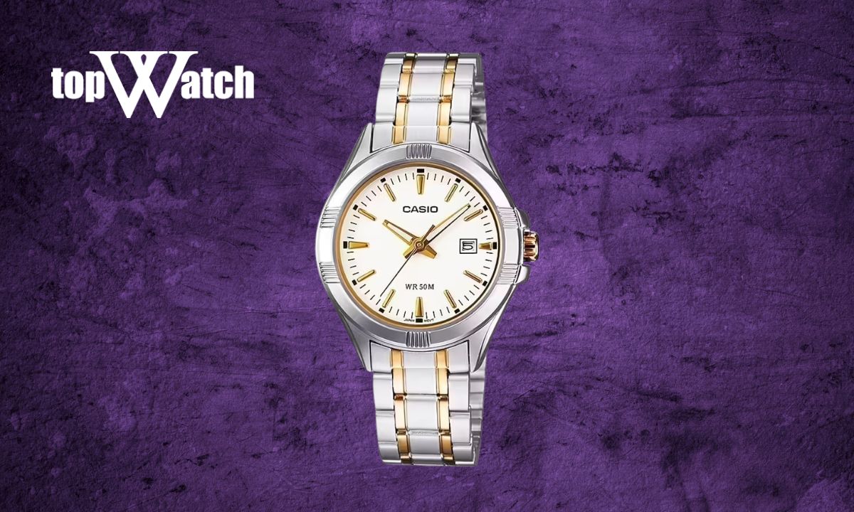 Đồng hồ Casio LTP-1308SG-7AVDF dây kim loại demi