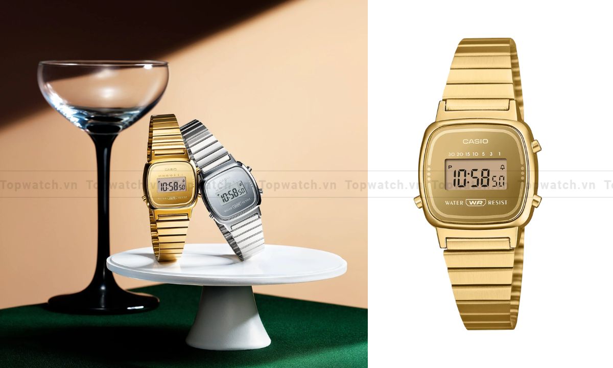 Đồng hồ Casio Nữ LA670WEGS-9AEF