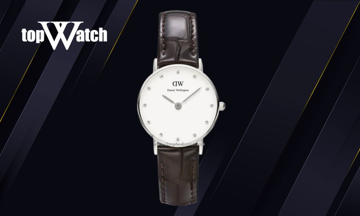 Khám phá 8 mẫu đồng hồ Daniel Wellington nữ dây da thanh lịch Đồng hồ DW nữ Classy York DW00100069 dây da đen