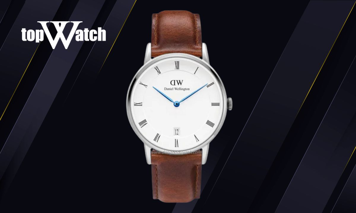 Khám phá 8 mẫu đồng hồ Daniel Wellington nữ dây da thanh lịch Đồng hồ nữ DW Dapper St Mawes DW00100095 kim xanh