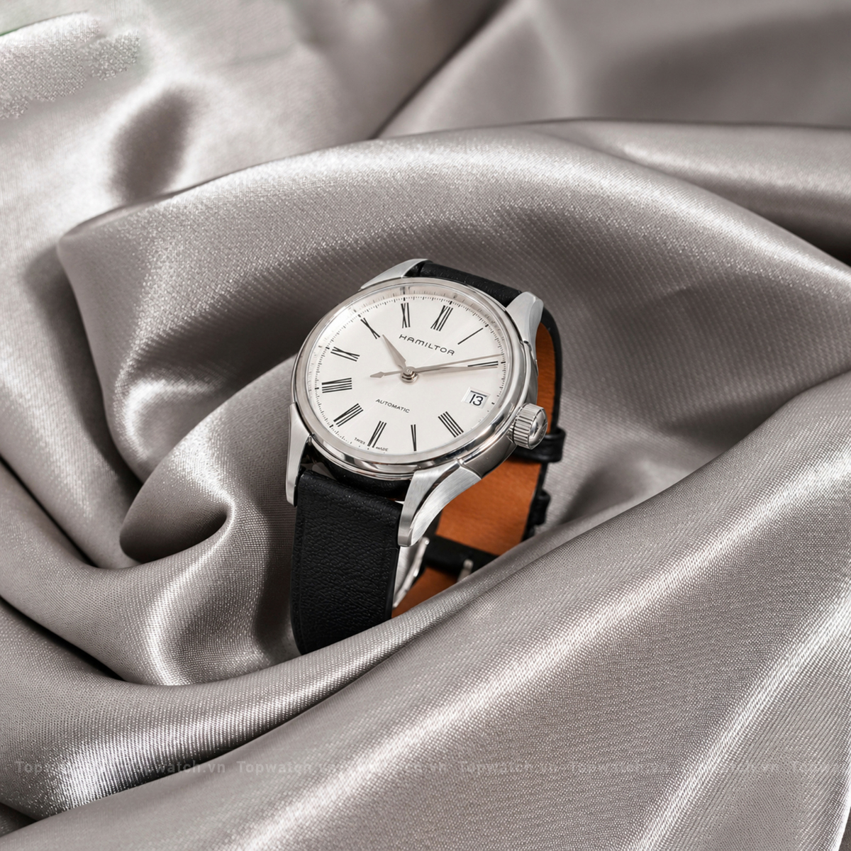 Đồng hồ Hamilton Automatic Dây da HAMILTON-H394150 Đồng hồ Hamilton Automatic Dây da HAMILTON-H394150 - Ảnh 2