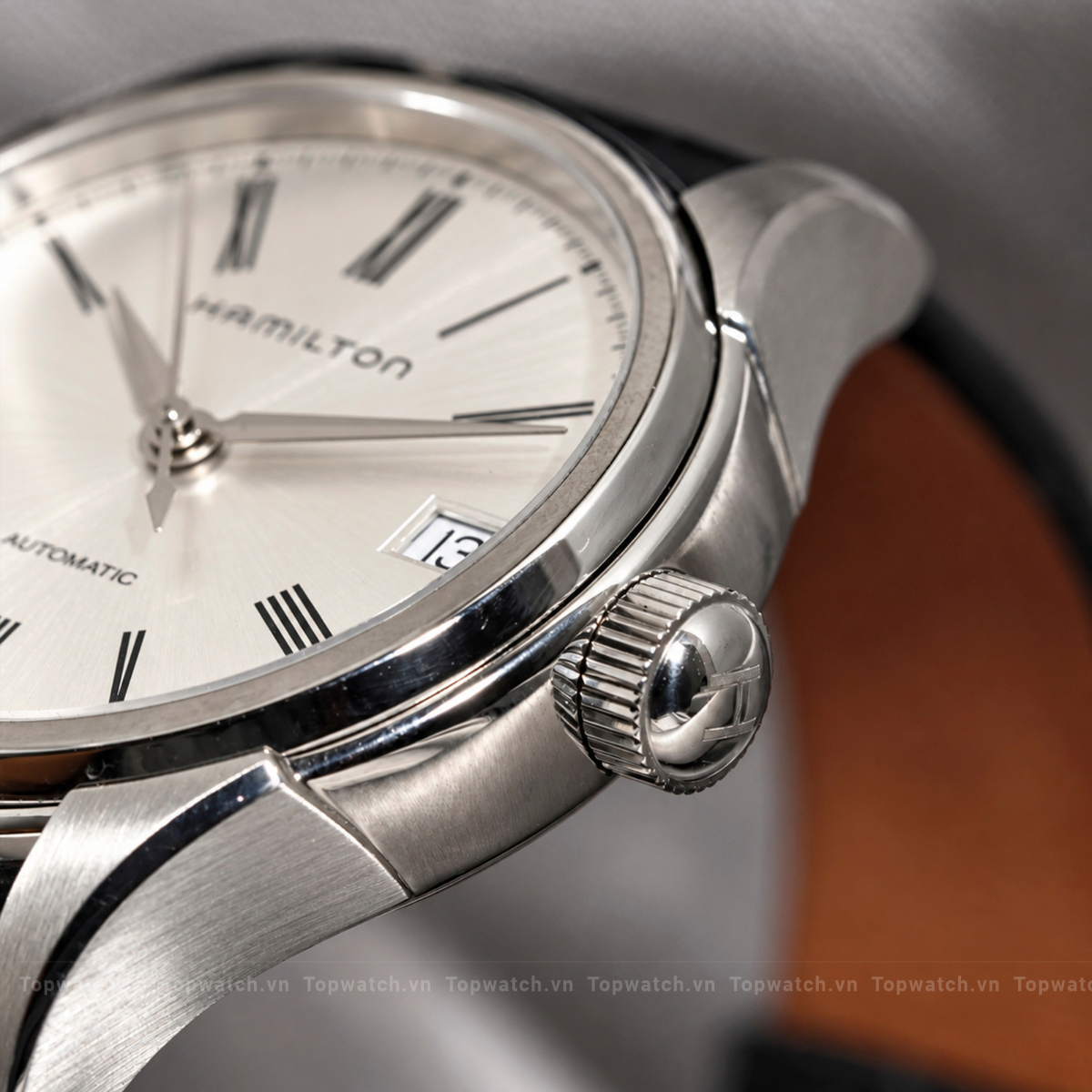Đồng hồ Hamilton Automatic Dây da HAMILTON-H394150 Đồng hồ Hamilton Automatic Dây da HAMILTON-H394150 - Ảnh 6