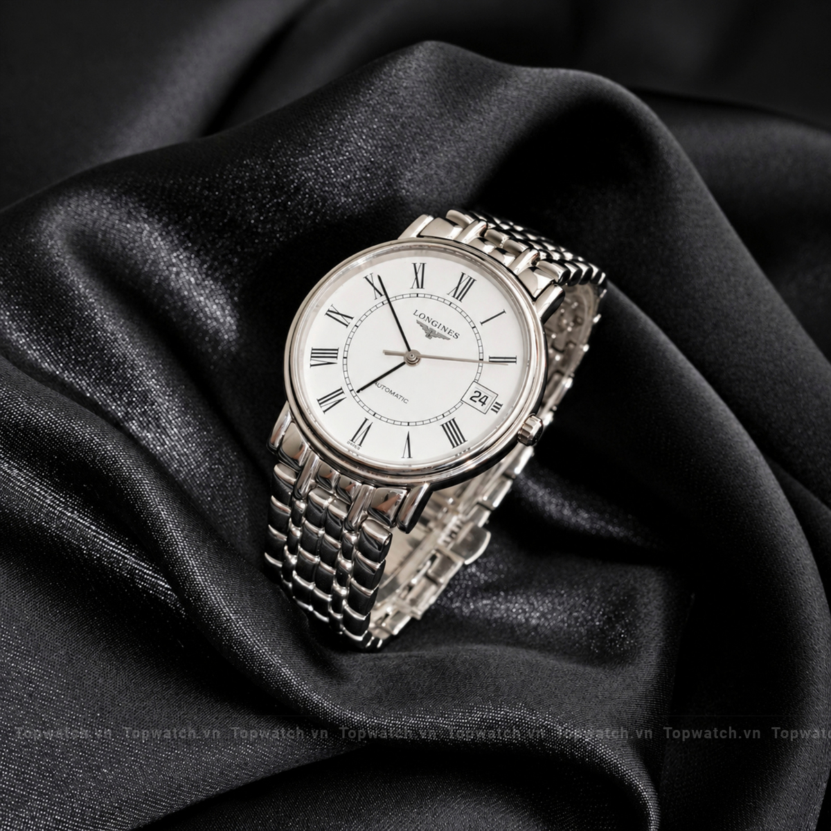 Đồng hồ Longines Automatic Dây thép không gỉ LONGINES-L4.821.4/44717745 Đồng hồ Longines Automatic Dây thép không gỉ LONGINES-L4.821.4/44717745 - Ảnh 3