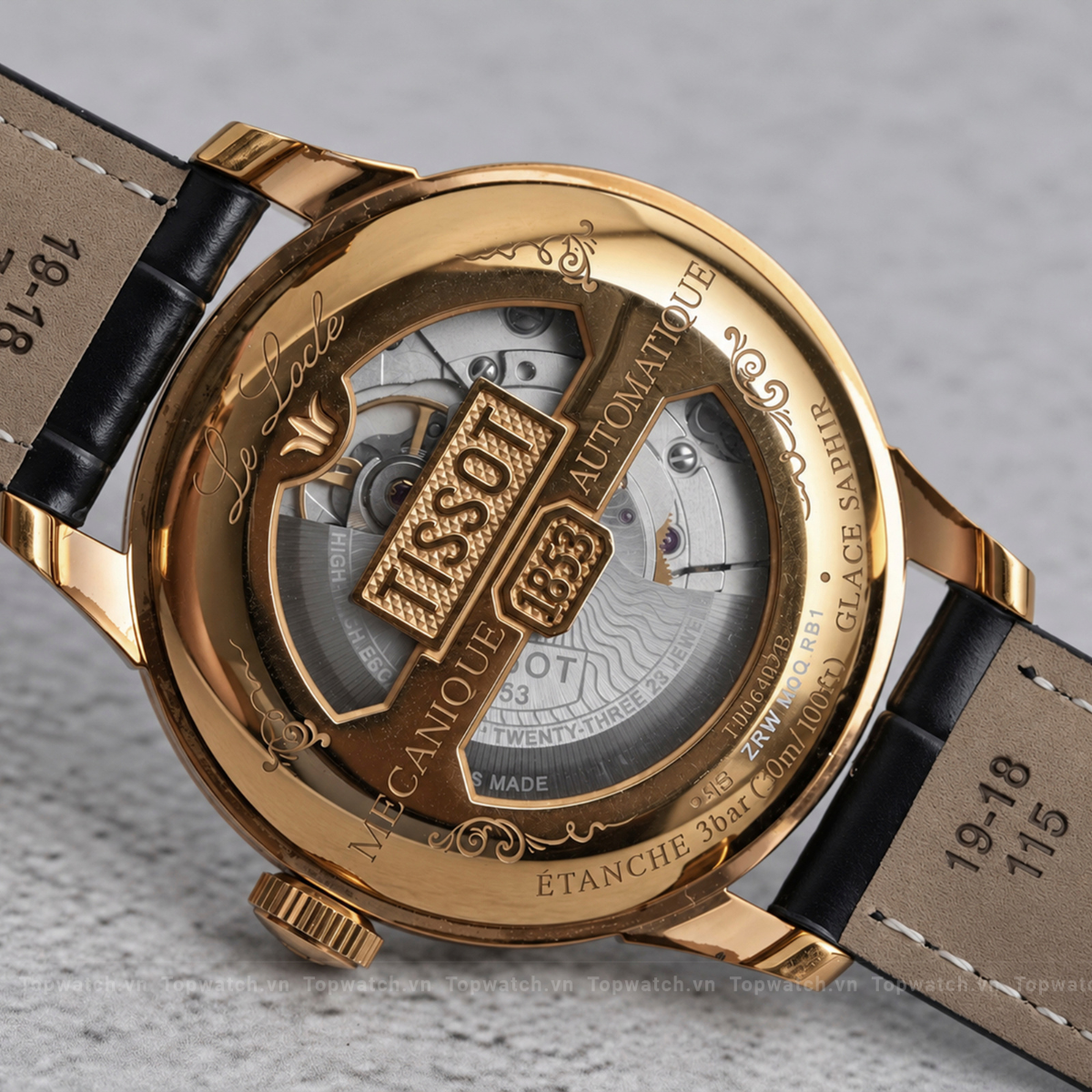 Đồng hồ Tissot Automatic Dây da TISSOT-T006407B/ZRWM6QRB1 Đồng hồ Tissot Automatic Dây da TISSOT-T006407B/ZRWM6QRB1 - Ảnh 6