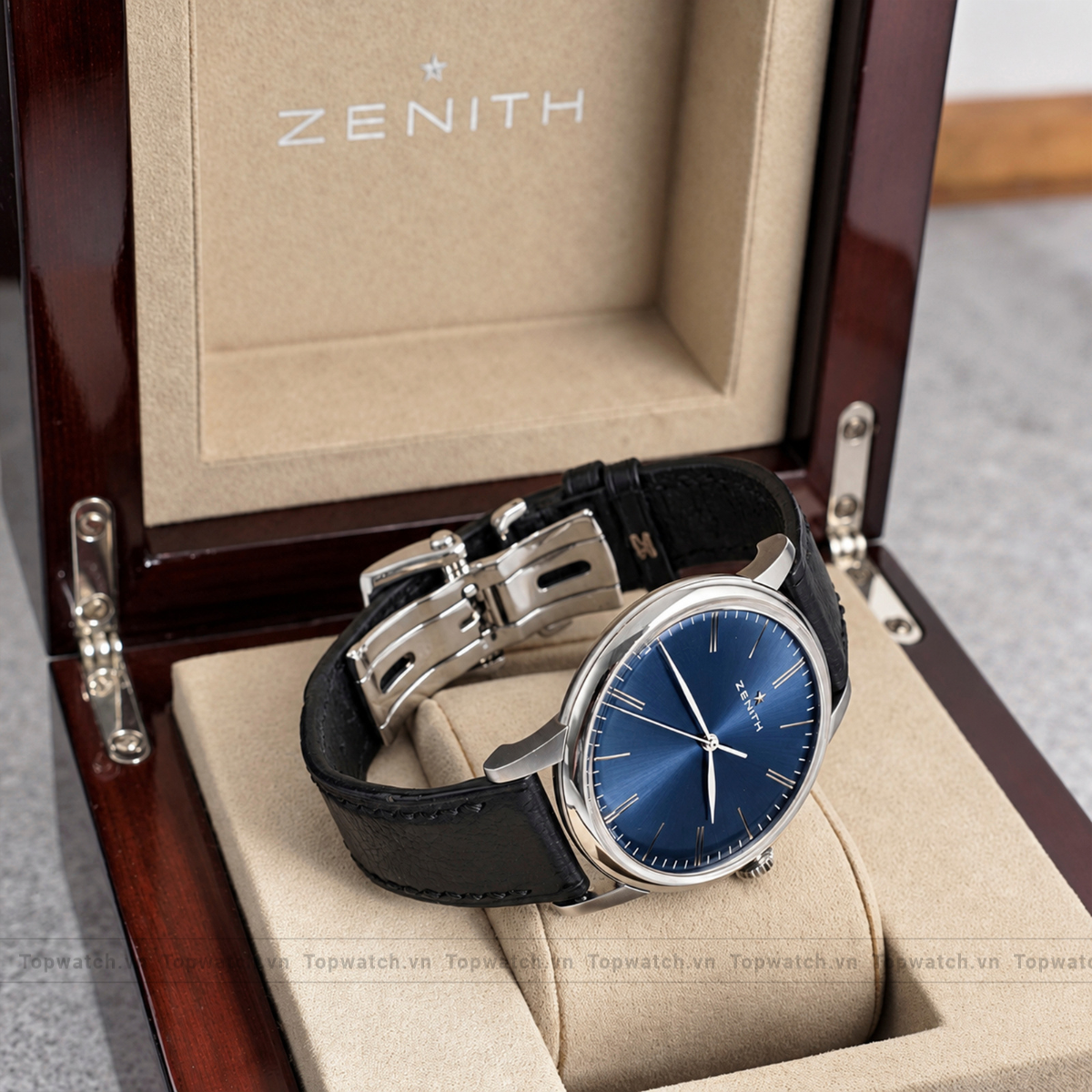 Đồng hồ Zenith Automatic Dây da ZENITH-0322726150 Đồng hồ Zenith Automatic Dây da ZENITH-0322726150 - Ảnh 5