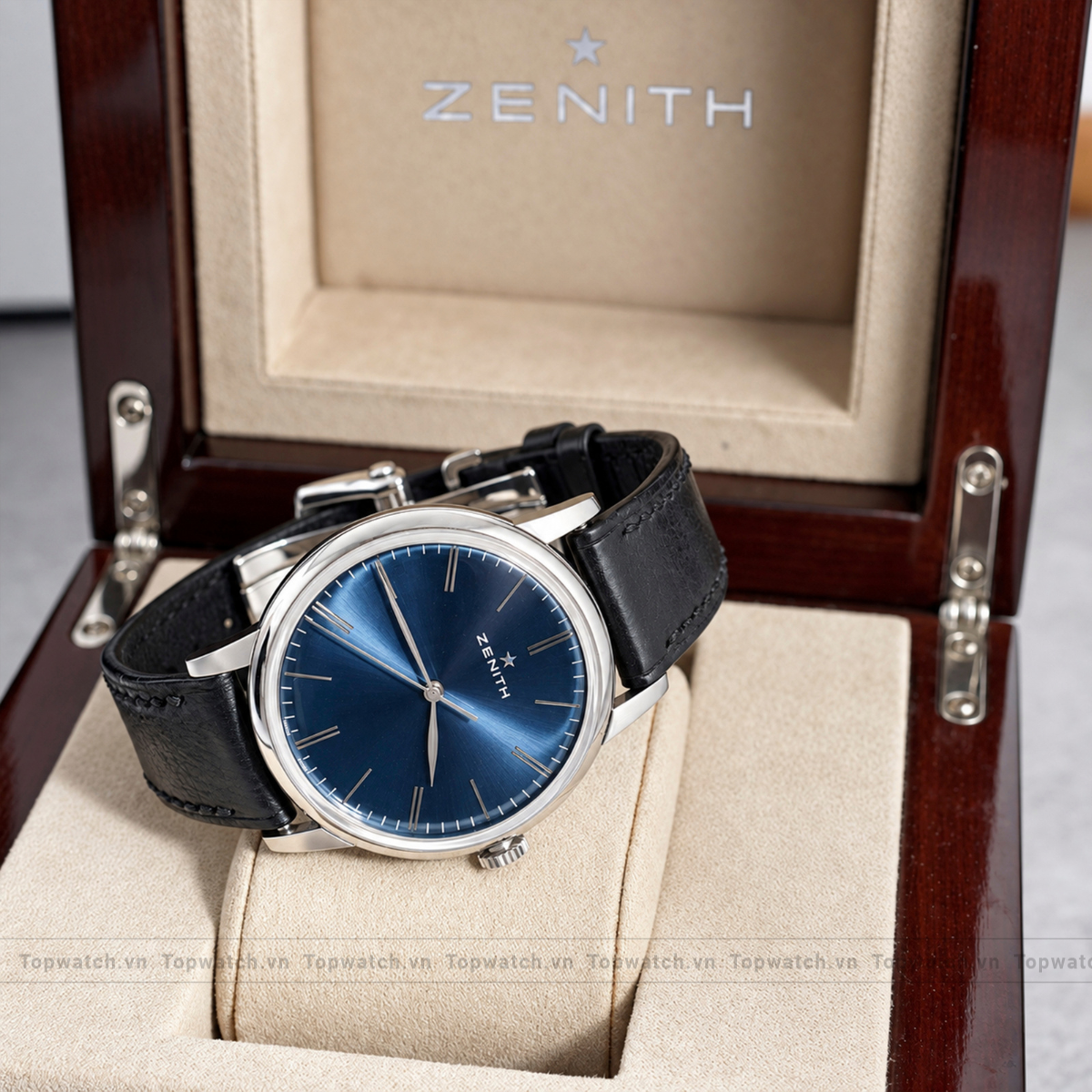 Đồng hồ Zenith Automatic Dây da ZENITH-0322726150 Đồng hồ Zenith Automatic Dây da ZENITH-0322726150 - Ảnh 4