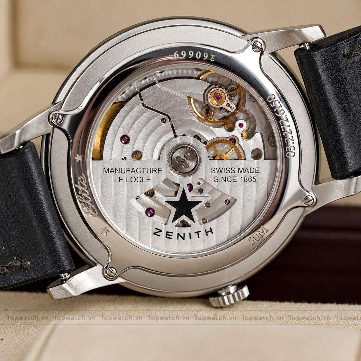Đồng hồ Zenith Automatic Dây da ZENITH-0322726150 Đồng hồ Zenith Automatic Dây da ZENITH-0322726150 - Ảnh 3