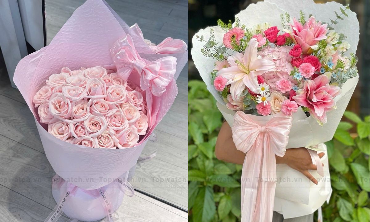 Hai loại hoa hot nhất hiện nay