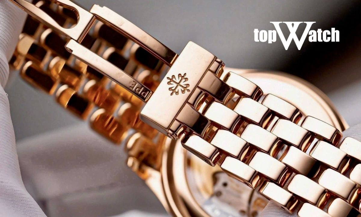 Dây và khóa đồng hồ Patek Philippe