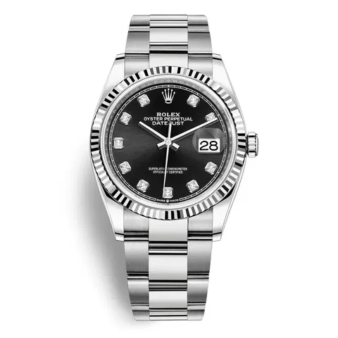 Rolex Datejust 36 126234-0028 Oystersteel và vàng trắng - Topwatch.vn